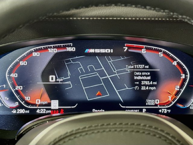 Used 2023 BMW M550i xDrive w/ Parking Assistance Package AWD/4WD image 12