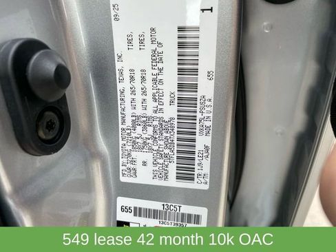 New 2026 Toyota Tundra SR5 image 26