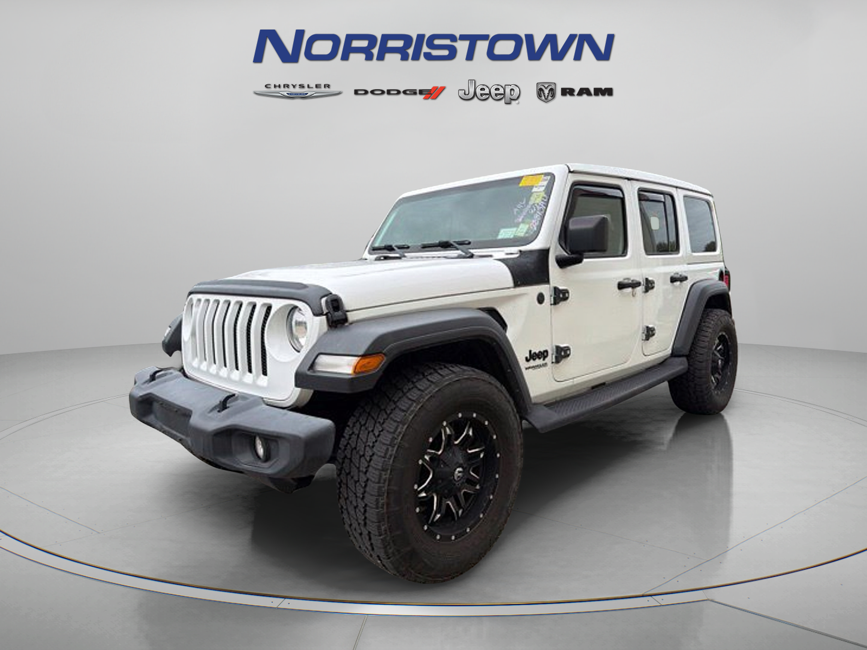 Used 2022 Jeep Wrangler Unlimited Sport w/ Sun And Sound Package AWD/4WD image 4