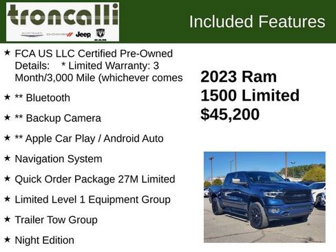 Certified 2023 RAM 1500 Limited image 5