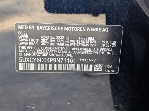 Used 2023 BMW X6 xDrive40i w/ M Sport Package AWD/4WD image 43