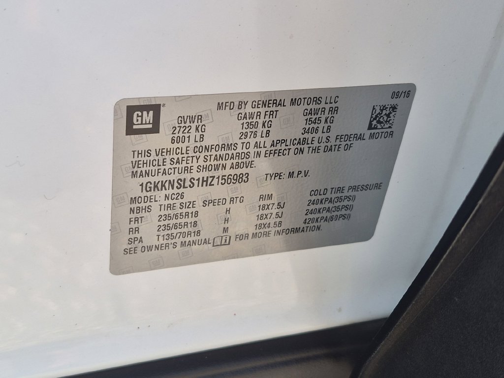 Certified 2017 GMC Acadia SLE AWD/4WD image 30