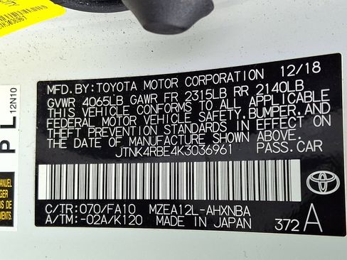 Used 2019 Toyota Corolla SE w/ SE Option Package image 27