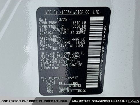 New 2026 Nissan Armada SL w/ Captain's Chari Seat Package image 34