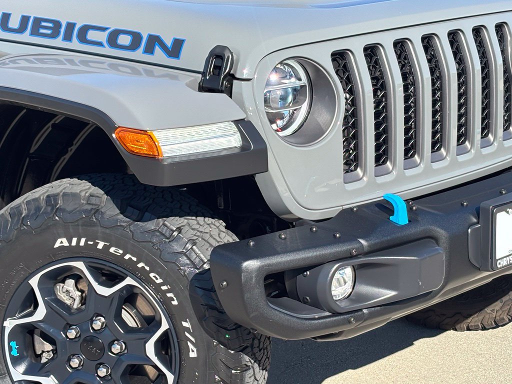 Certified 2022 Jeep Wrangler Unlimited Rubicon 4xe w/ Steel Bumper Group AWD/4WD image 8