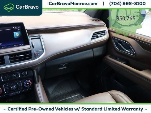 Certified 2022 Chevrolet Tahoe High Country AWD/4WD image 22