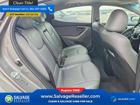 Used 2013 Hyundai Elantra Limited w/ Technology Pkg image 13