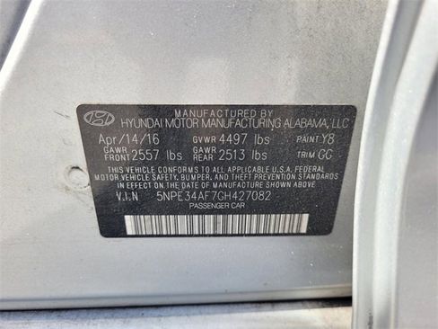 Used 2016 Hyundai Sonata Sport w/ Option Group 1V image 19