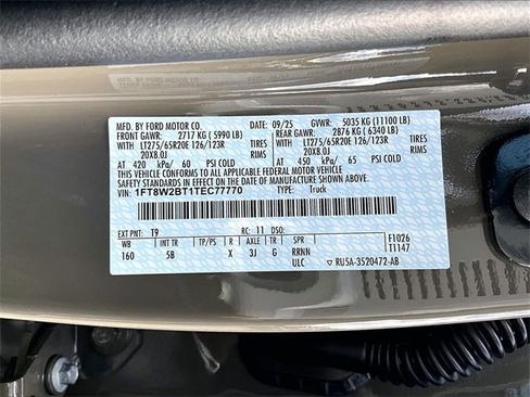New 2026 Ford F250 Lariat w/ Lariat Ultimate Package image 14