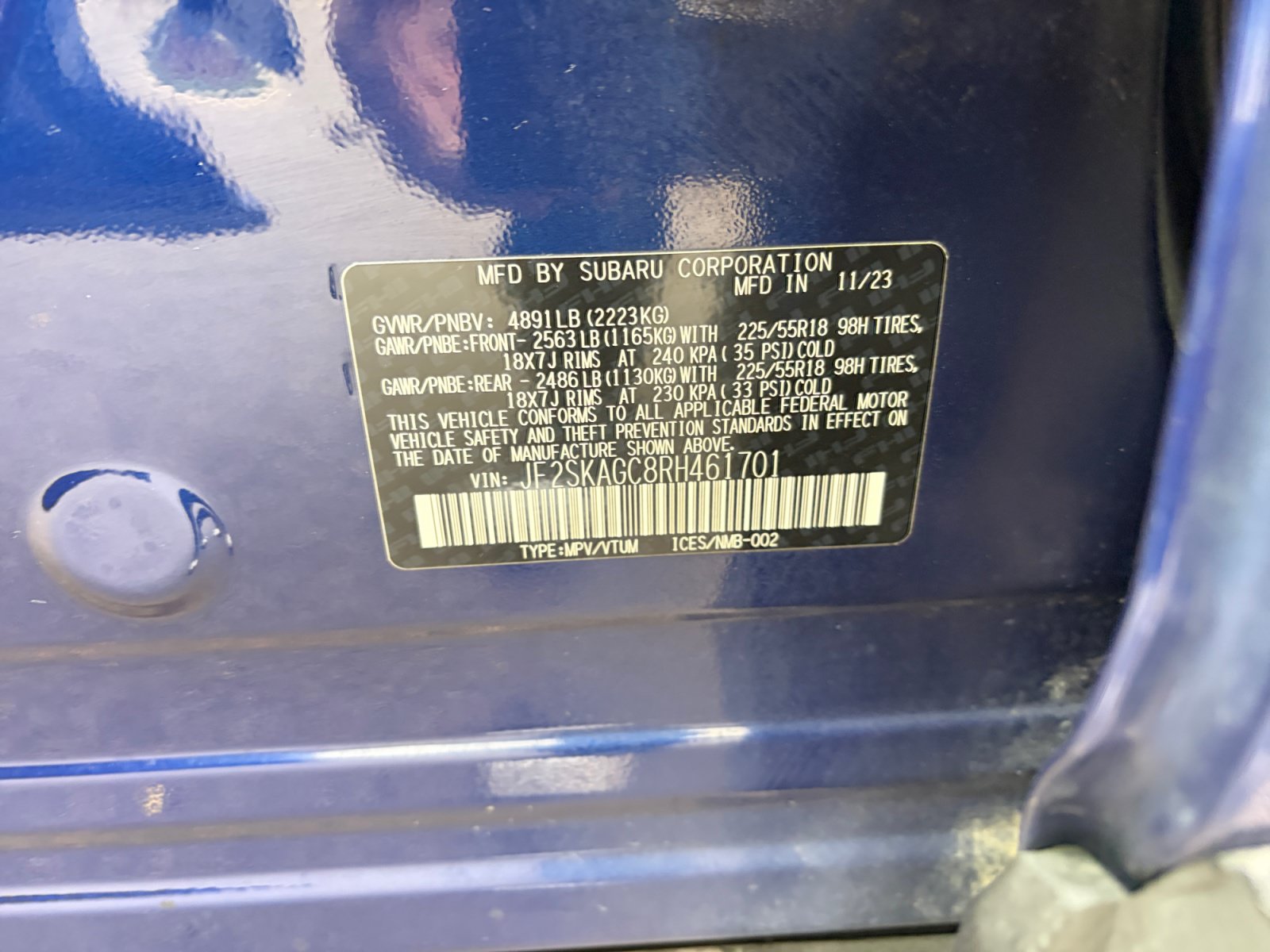 Certified 2024 Subaru Forester Sport AWD/4WD image 33