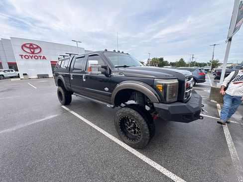 Used 2016 Ford F350 King Ranch w/ Snow Plow Prep Package AWD/4WD image 14