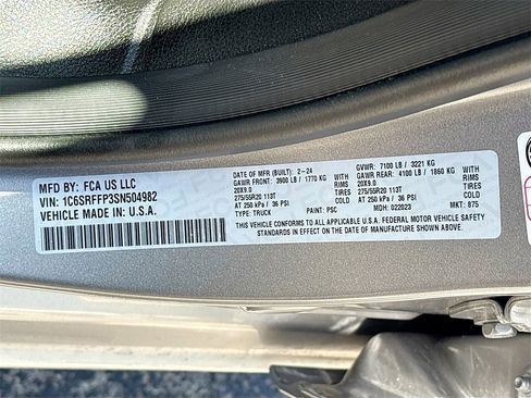 Used 2025 RAM 1500 Lone Star image 32