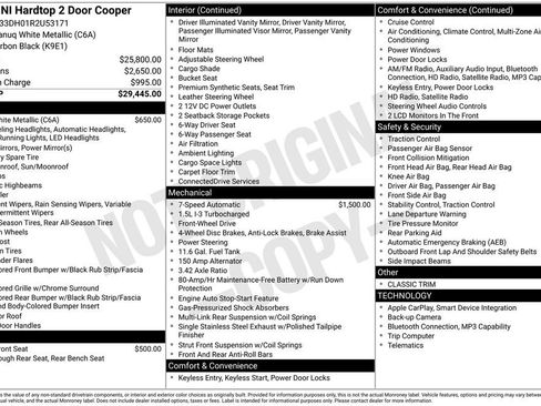 Used 2024 MINI Cooper 2-Door Hardtop FWD image 1