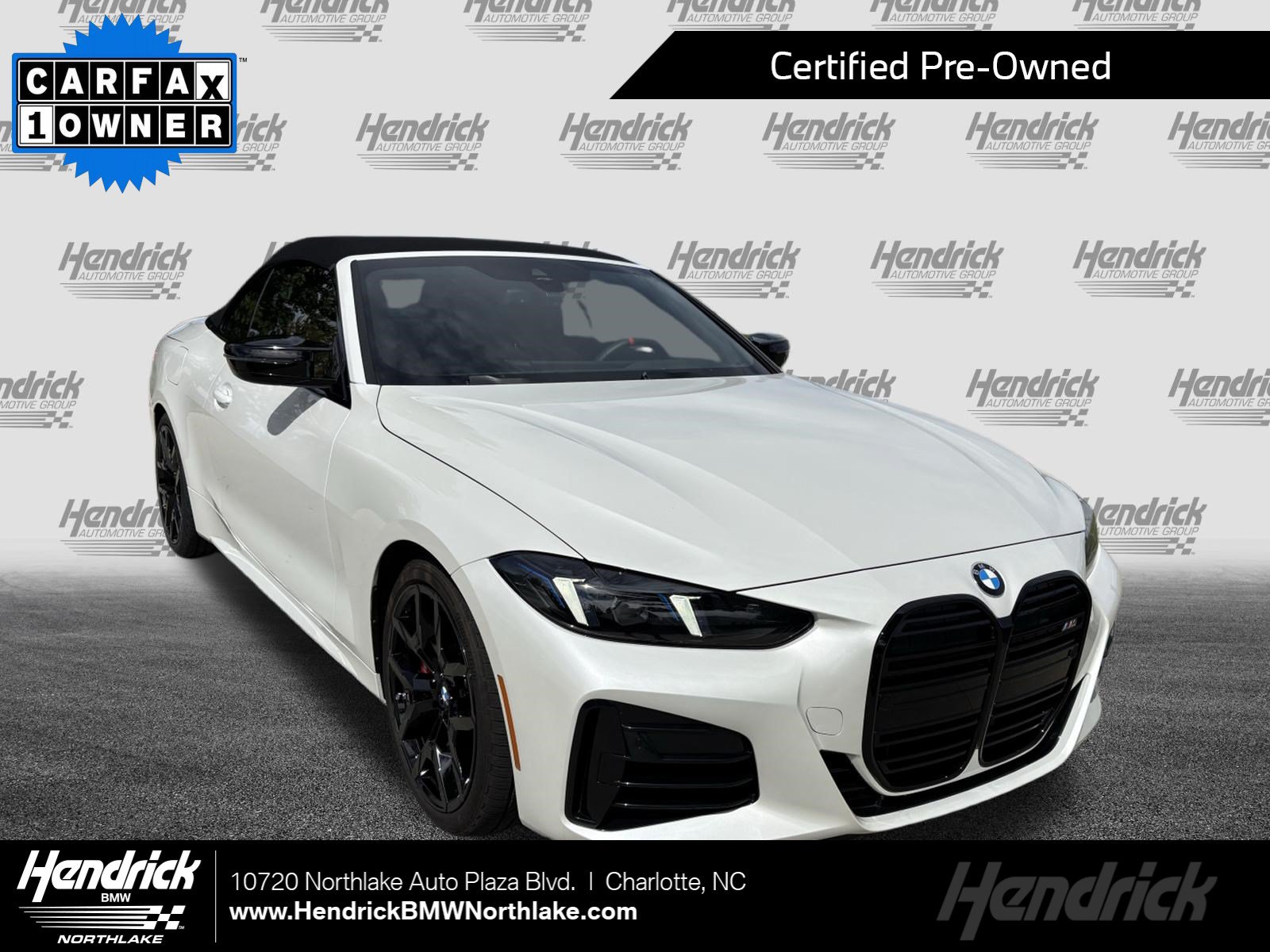 Certified 2025 BMW M440i Convertible w/ Premium Package RWD image 1