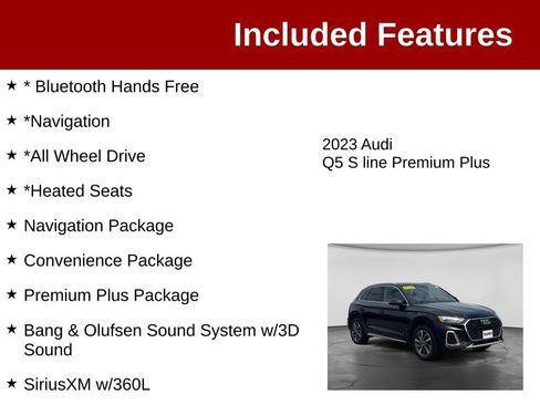Used 2023 Audi Q5 2.0T Premium Plus w/ Premium Plus Package AWD/4WD image 3