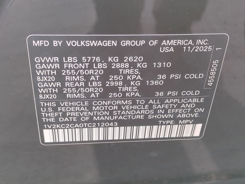 New 2026 Volkswagen Atlas Cross Sport SE AWD/4WD image 19