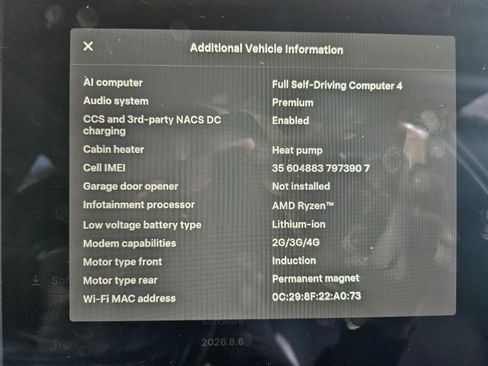 Used 2024 Tesla Model Y Long Range AWD/4WD image 3