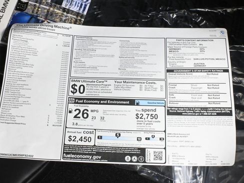 Used 2025 BMW M240i xDrive Coupe w/ Premium Package image 38