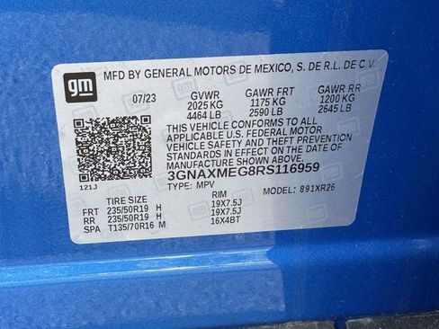 Used 2024 Chevrolet Equinox RS w/ RS Leather Package FWD image 28