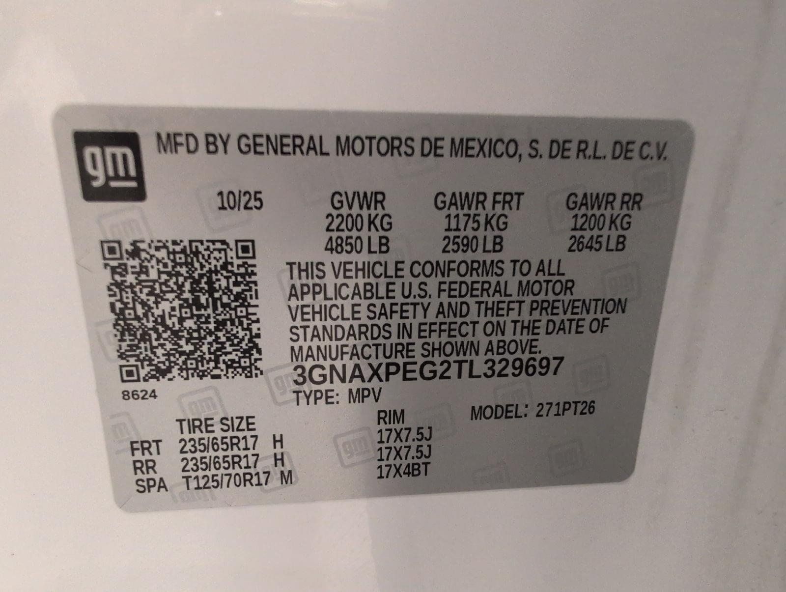 Certified 2026 Chevrolet Equinox LT AWD/4WD image 28