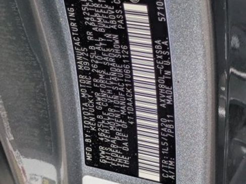 Used 2026 Toyota Camry SE FWD image 15