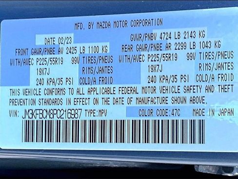 Certified 2023 MAZDA CX-5 Carbon Edition image 17