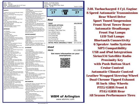 Used 2014 Hyundai Genesis 2.0T image 2