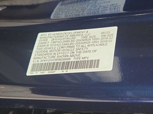 Certified 2023 Honda Pilot Touring image 27