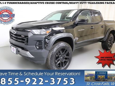 Certified 2023 Chevrolet Colorado Trail Boss w/ Technology Package AWD/4WD image 1