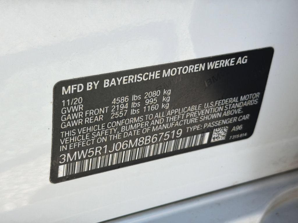 Used 2021 BMW 330i Sedan w/ Convenience Package RWD image 35