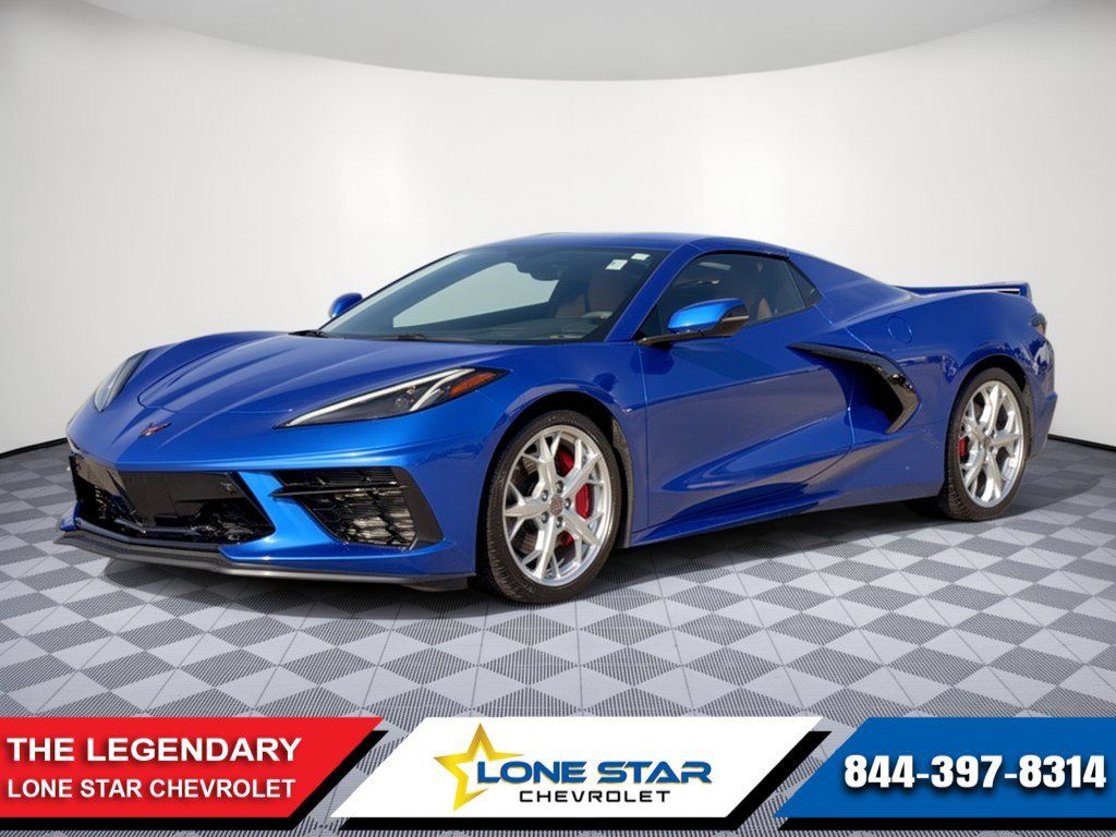Certified 2023 Chevrolet Corvette Stingray Premium Conv w/ Z51 Performance Package RWD image 1