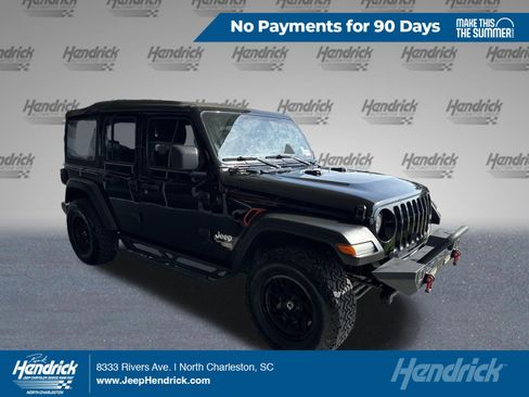Used 2021 Jeep Wrangler Unlimited Sport AWD/4WD image 1