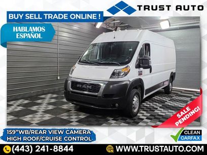 Used 2021 RAM ProMaster 2500 w/ Convenience Group