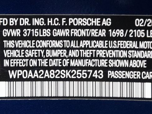 Used 2025 Porsche 718 Cayman image 97