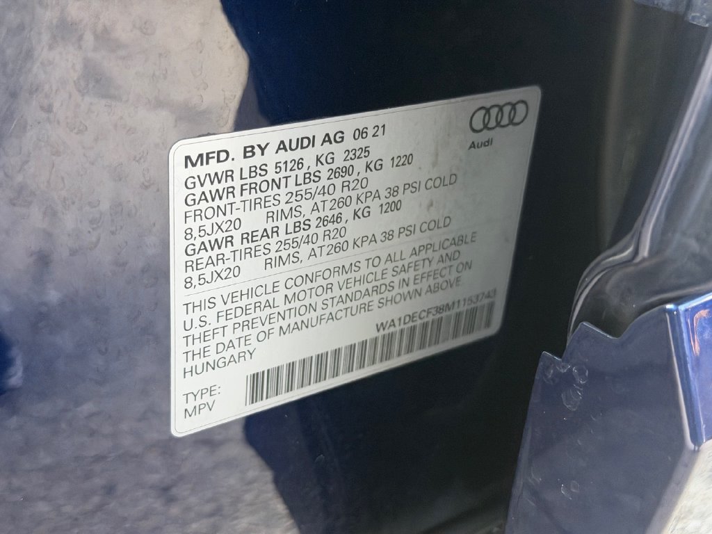 Used 2021 Audi Q3 2.0T Premium w/ Convenience Package AWD/4WD image 23