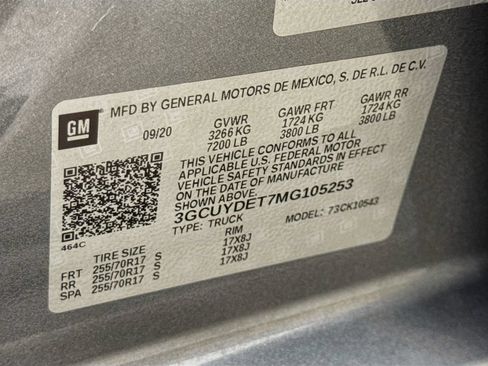 Used 2021 Chevrolet Silverado 1500 LT w/ LPO, Dark Essentials Package AWD/4WD image 32
