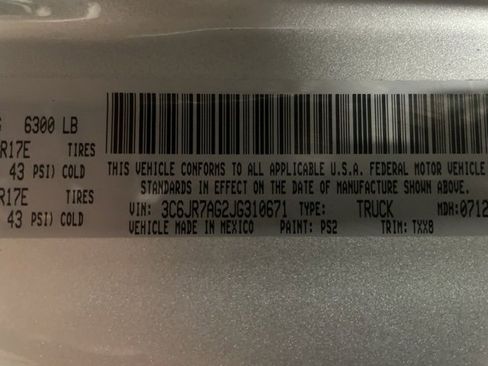 Used 2018 RAM 1500 Tradesman w/ Power & Remote Entry Group image 16