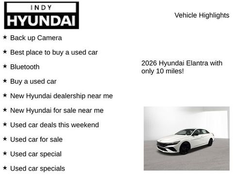 New 2026 Hyundai Elantra SEL Sport image 8