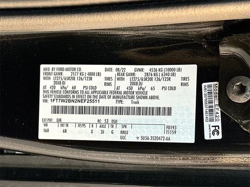 Used 2022 Ford F250 Lariat w/ Lariat Ultimate Package image 27