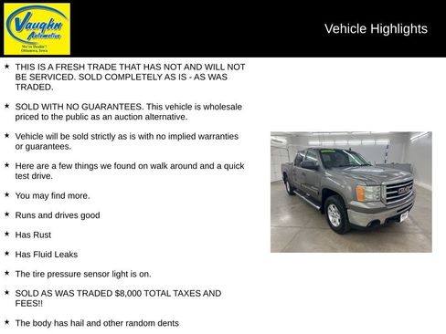 Used 2012 GMC Sierra 1500 SLE w/ Power Tech Package image 2