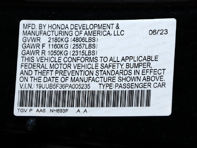 Certified 2023 Acura TLX FWD image 36