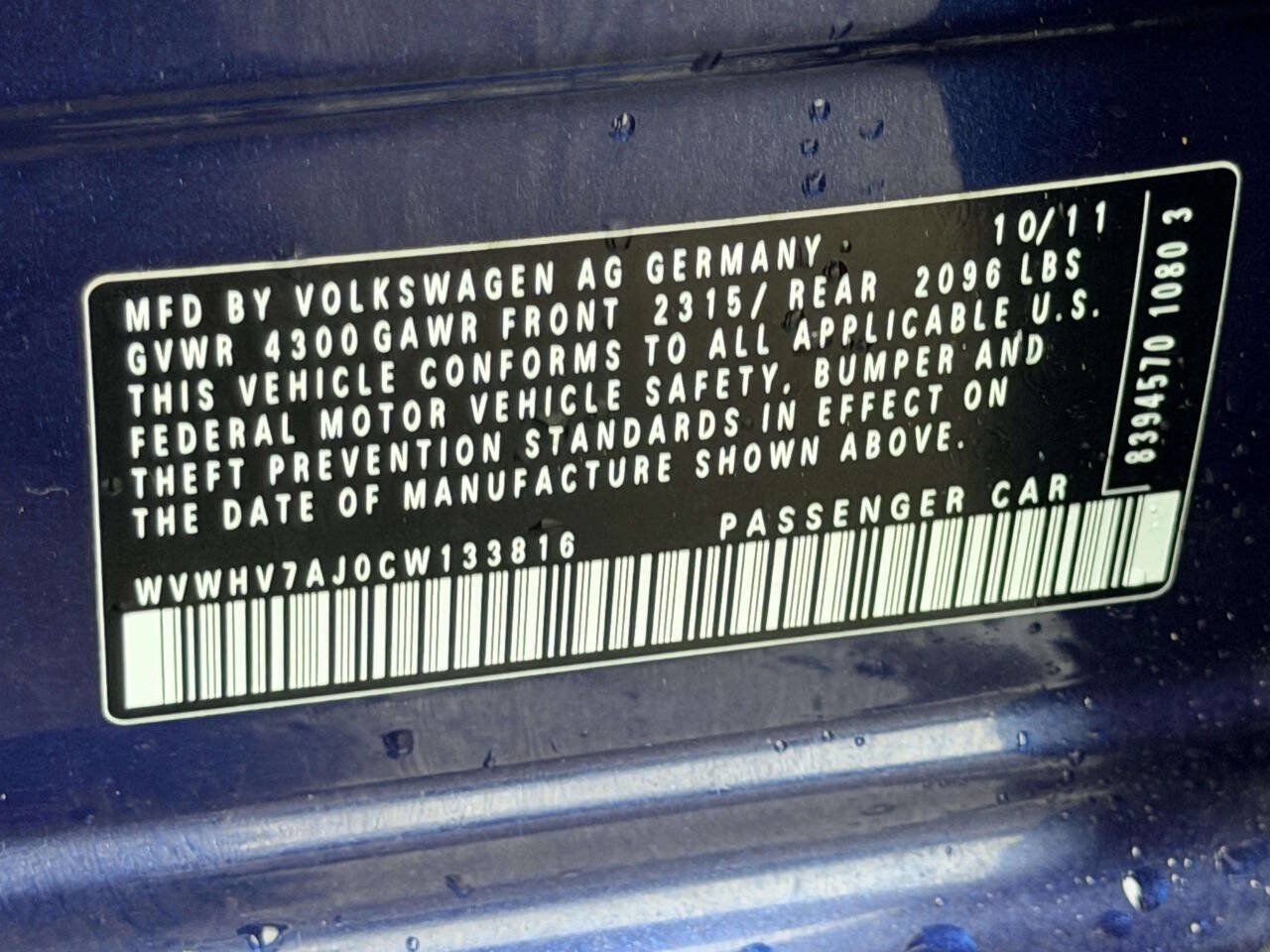 Used 2012 Volkswagen GTI 4-Door FWD image 18