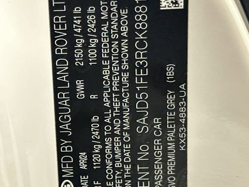 New 2024 Jaguar F-TYPE R image 16