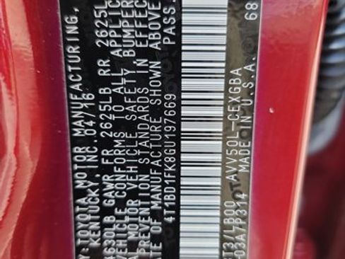 Used 2016 Toyota Camry XLE FWD image 25