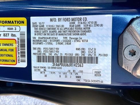 Used 2018 Ford Fusion S image 31