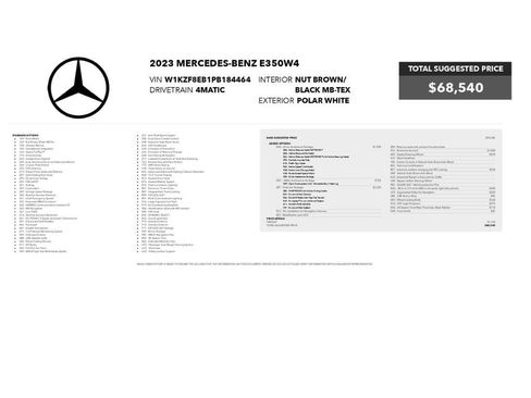 Used 2023 Mercedes-Benz E 350 4MATIC Sedan image 2