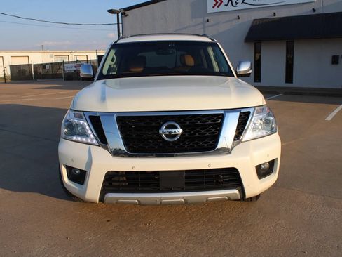Used 2017 Nissan Armada Platinum w/ Captain Seat Package RWD image 2