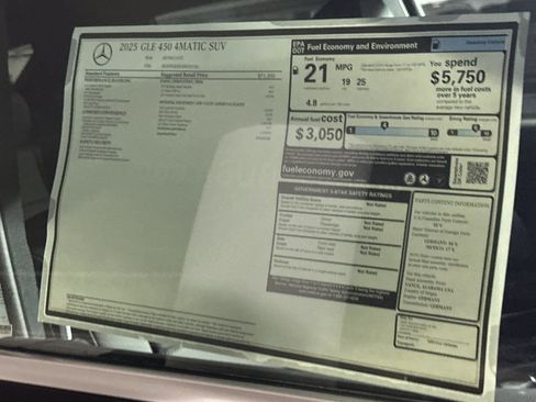 New 2025 Mercedes-Benz GLE 450 4MATIC image 42