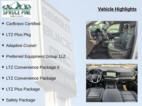 Certified 2024 Chevrolet Silverado 2500 LTZ w/ LTZ Plus Package AWD/4WD image 9