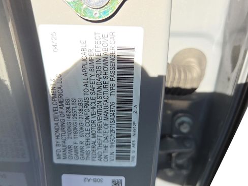 Certified 2025 Honda Accord Sport image 26